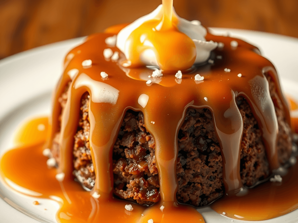 sticky toffee pudding