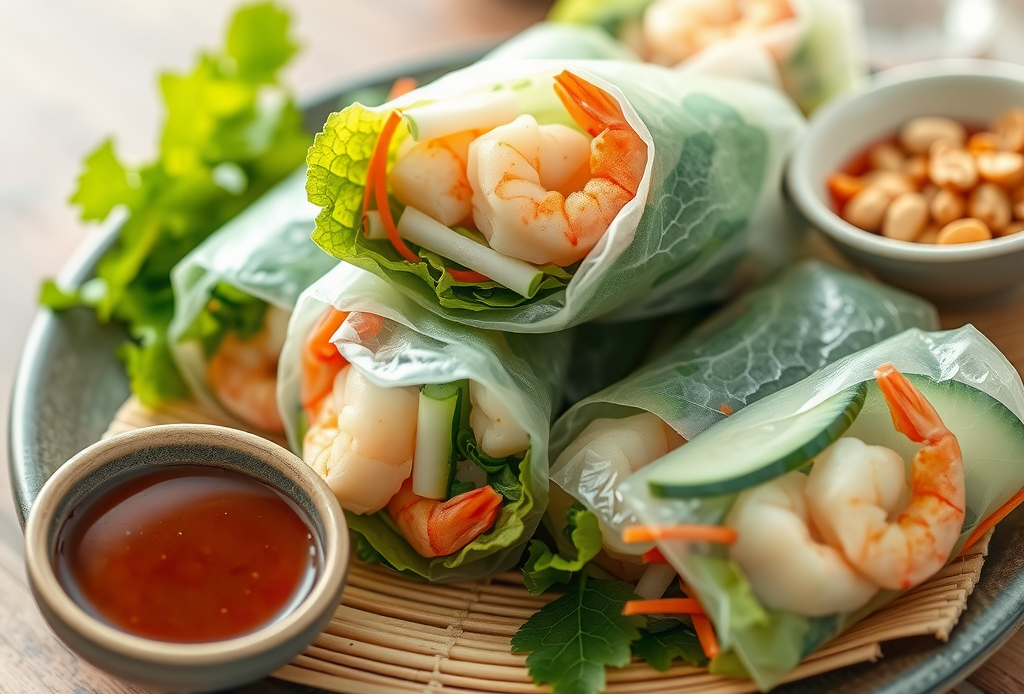 shrimp spring rolls recipes