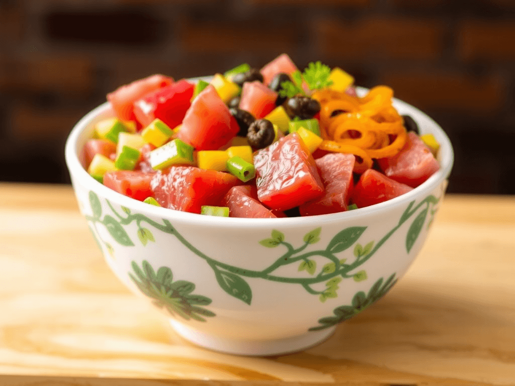 poke salad recipe