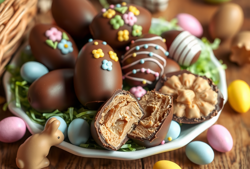 Easter Egg Peanut Butter Candies