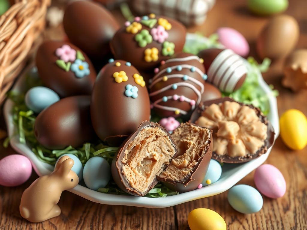 Easter Egg Peanut Butter Candies