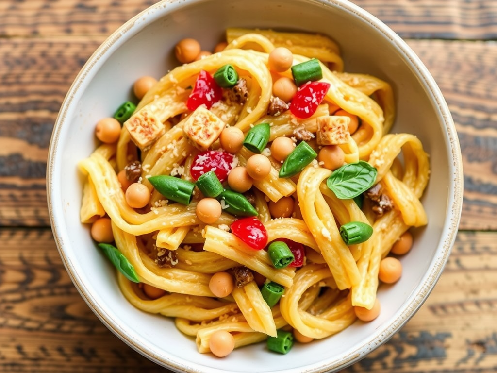 chickpea pasta recipes