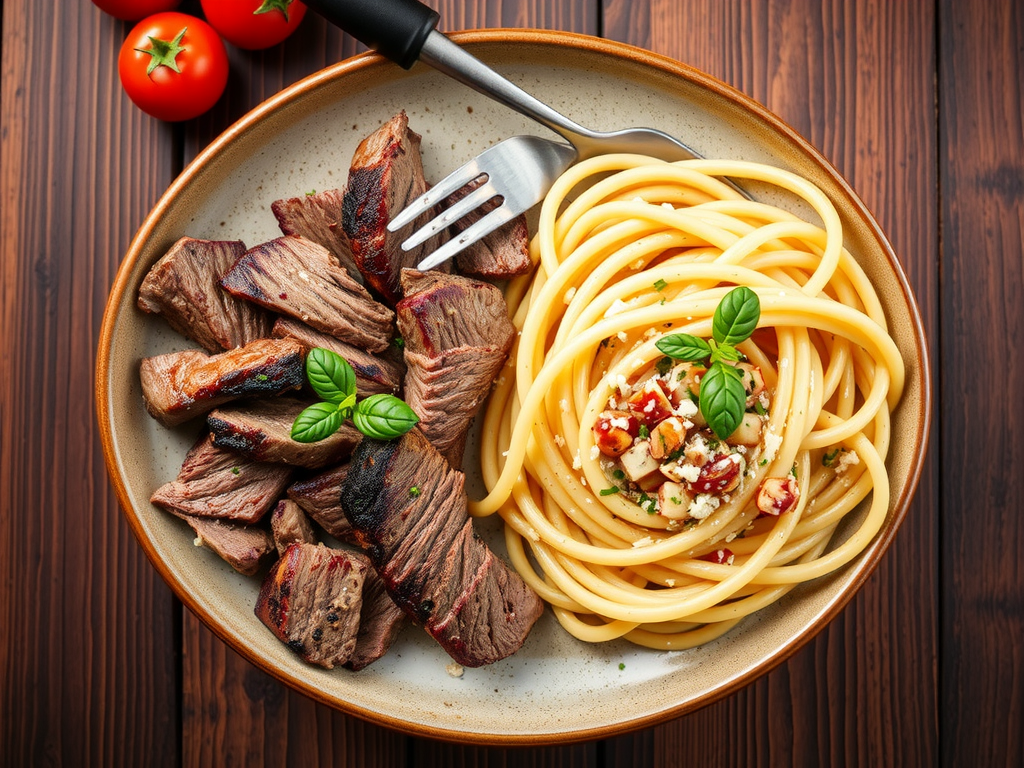 steak and pasta recipes