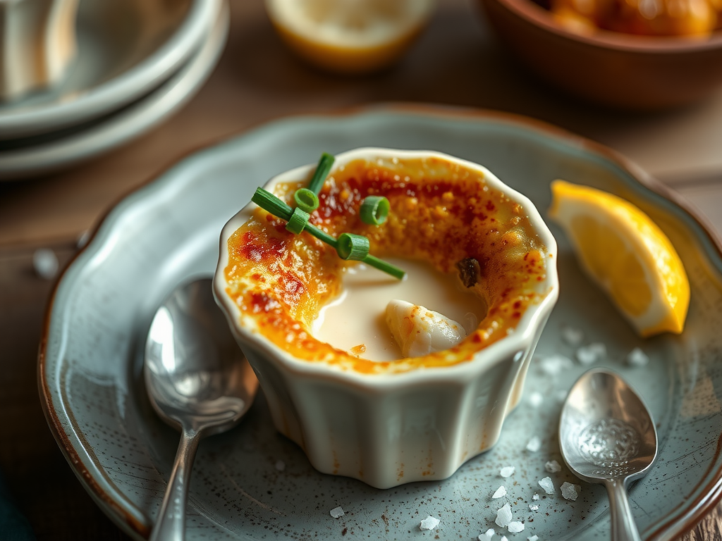 crab brulee recipe