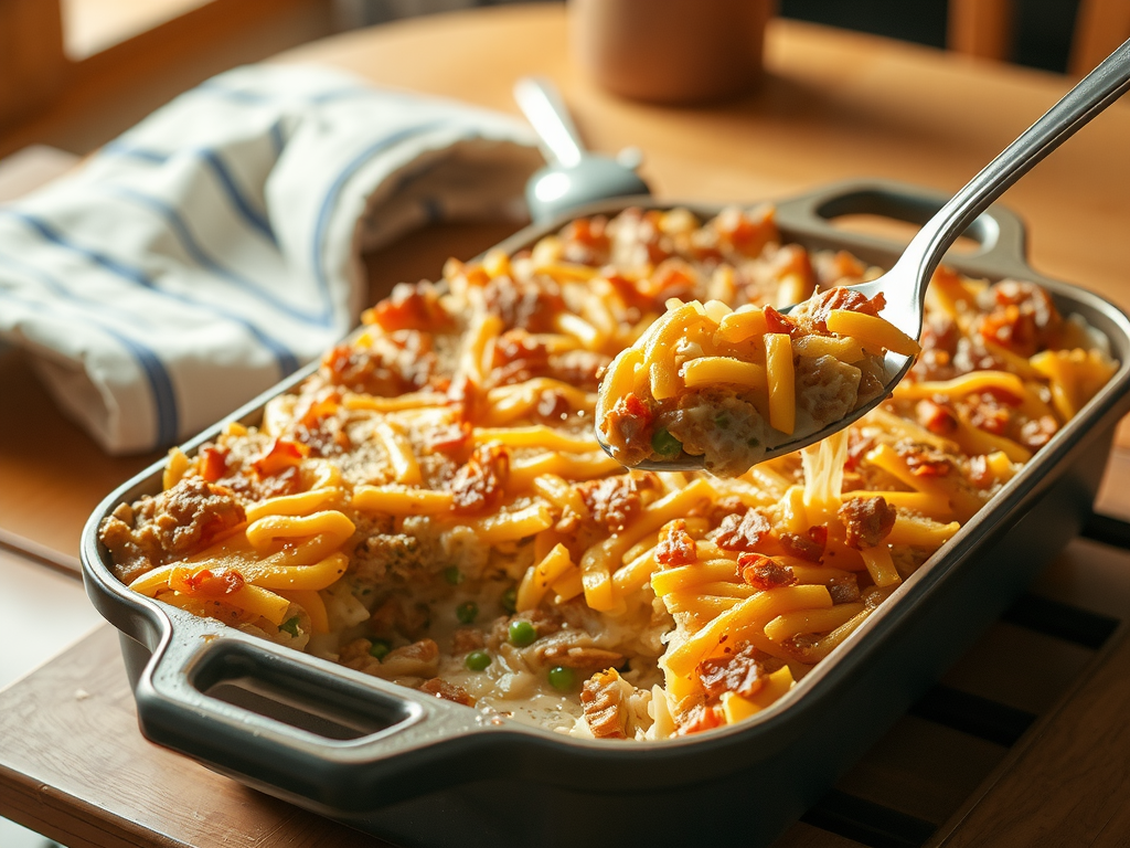 Hamburger Hashbrown Casserole Recipe