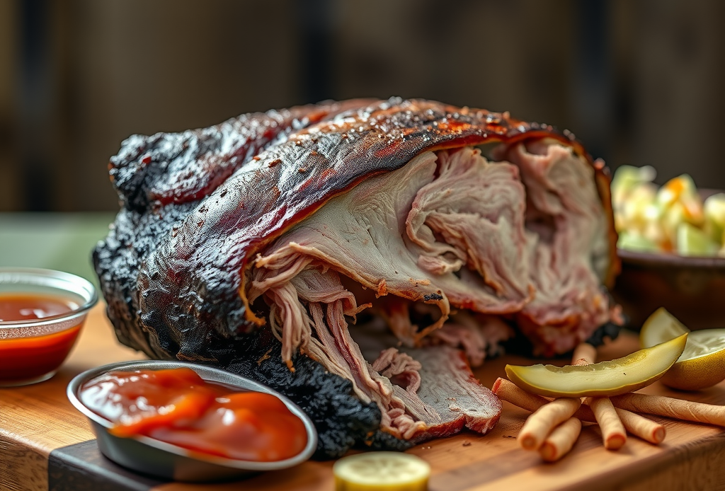 smoked pork boston butt