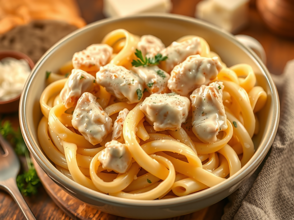 BWW Garlic Parmesan Chicken Pasta Recipe