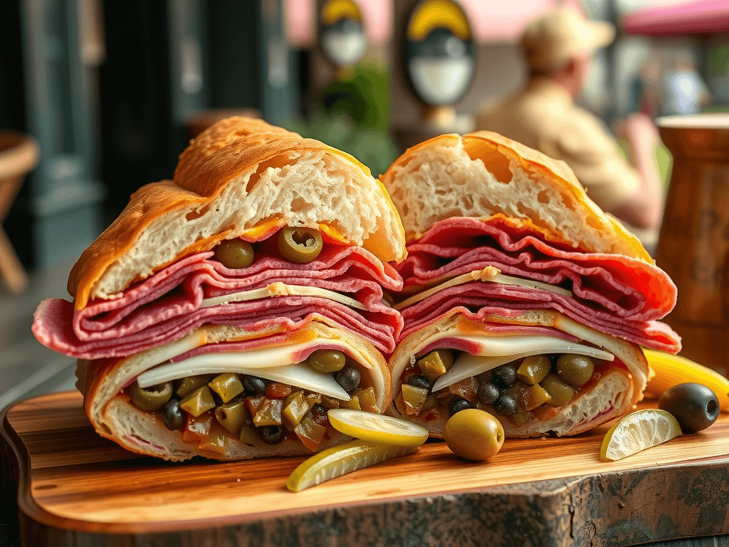 Muffaletta sandwich