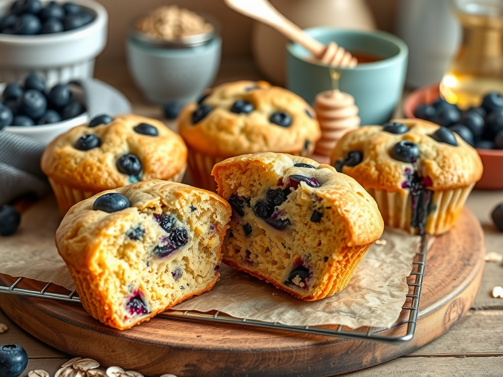 blueberry muffin recipe healthy