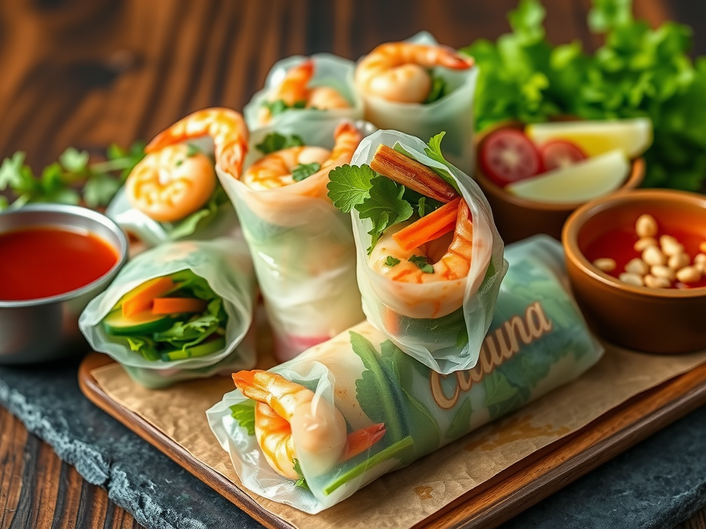 shrimp spring rolls recipes