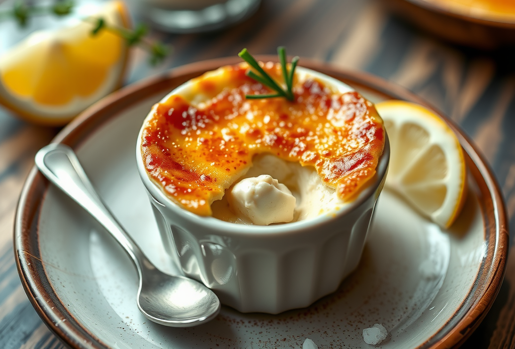 crab brulee recipe