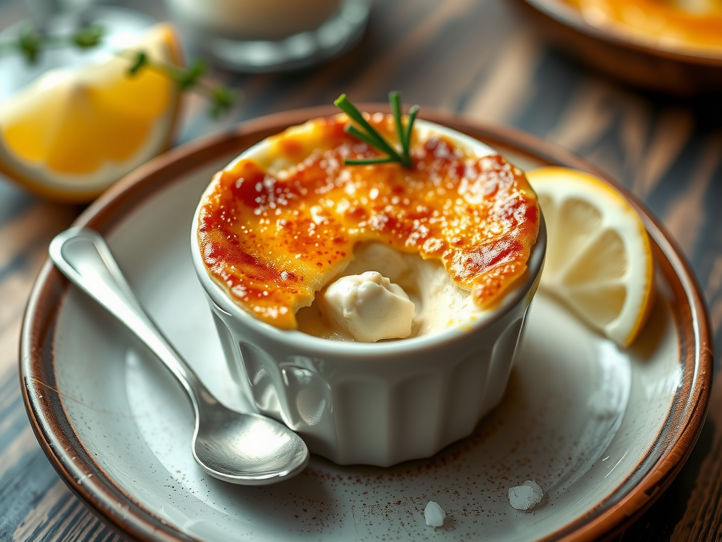 crab brulee recipe