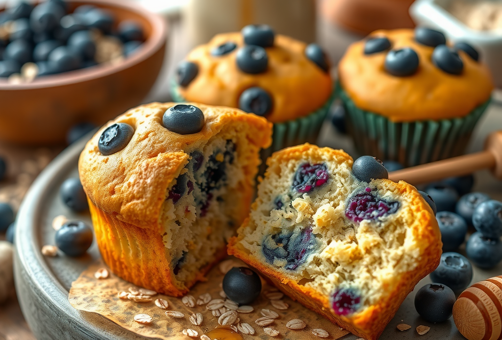 blueberry muffin recipe healthy