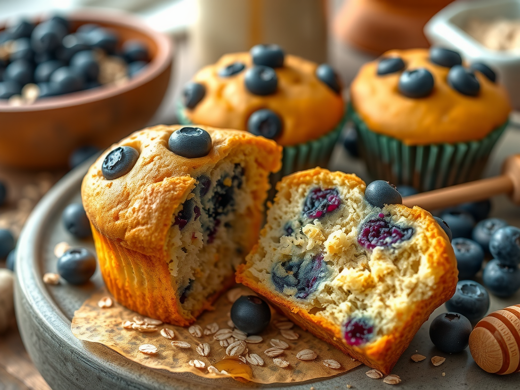 blueberry muffin recipe healthy