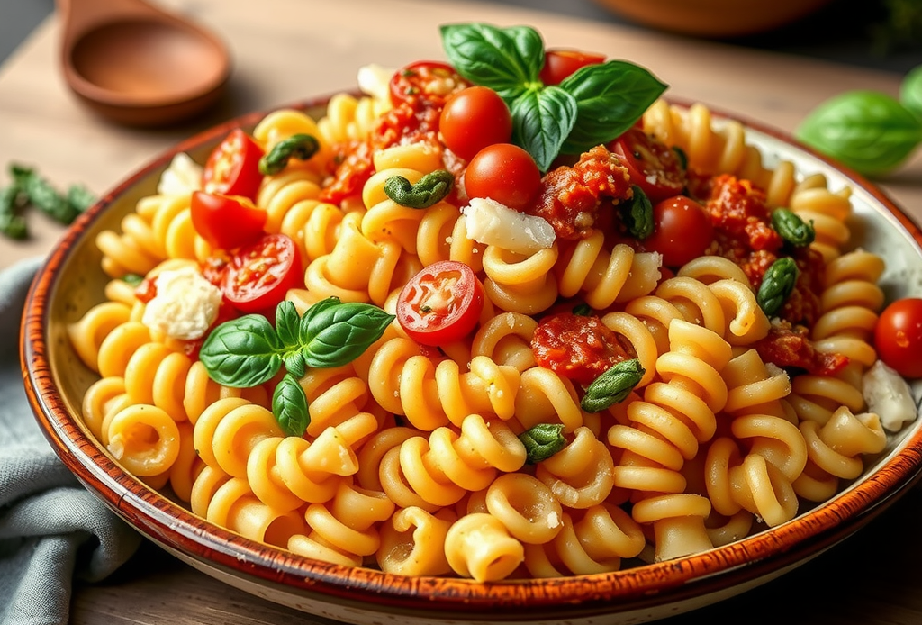 fusilli pasta