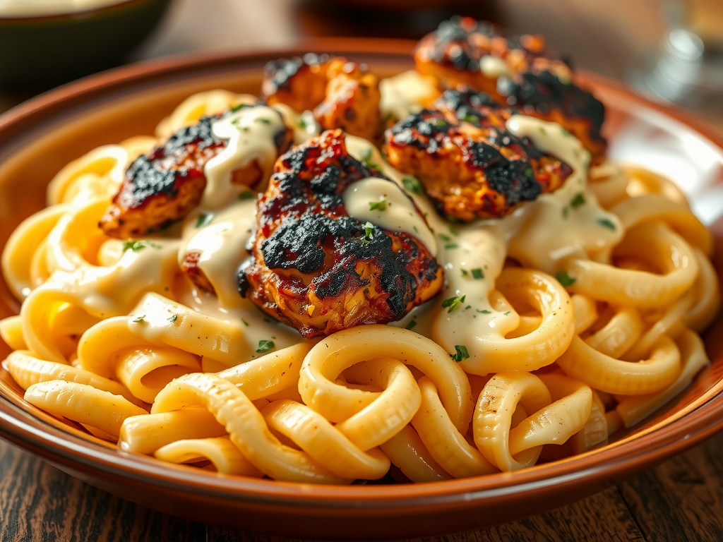 blackened chicken alfredo Zatarain's