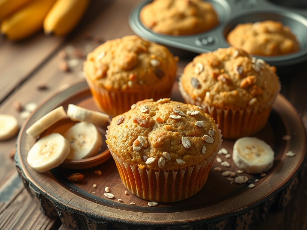 banana muffin recipe healthy