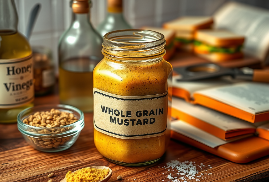 Homemade Whole Grain Mustard Recipe