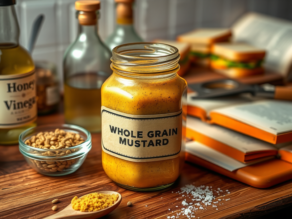 Homemade Whole Grain Mustard Recipe