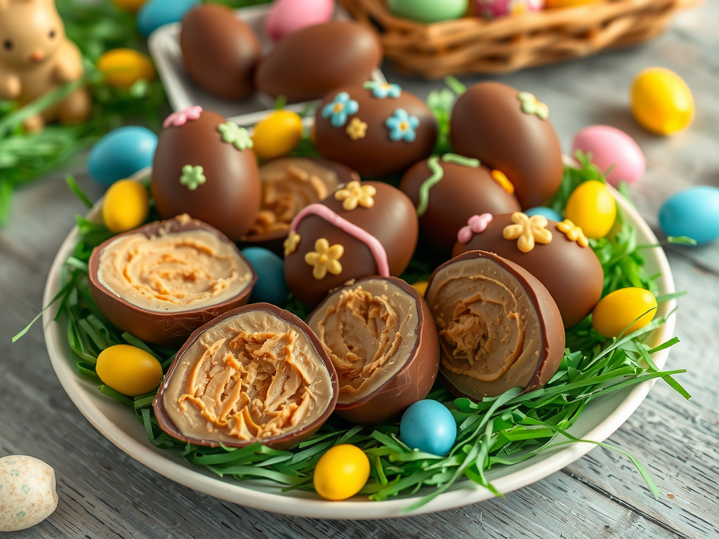 Easter Egg Peanut Butter Candies