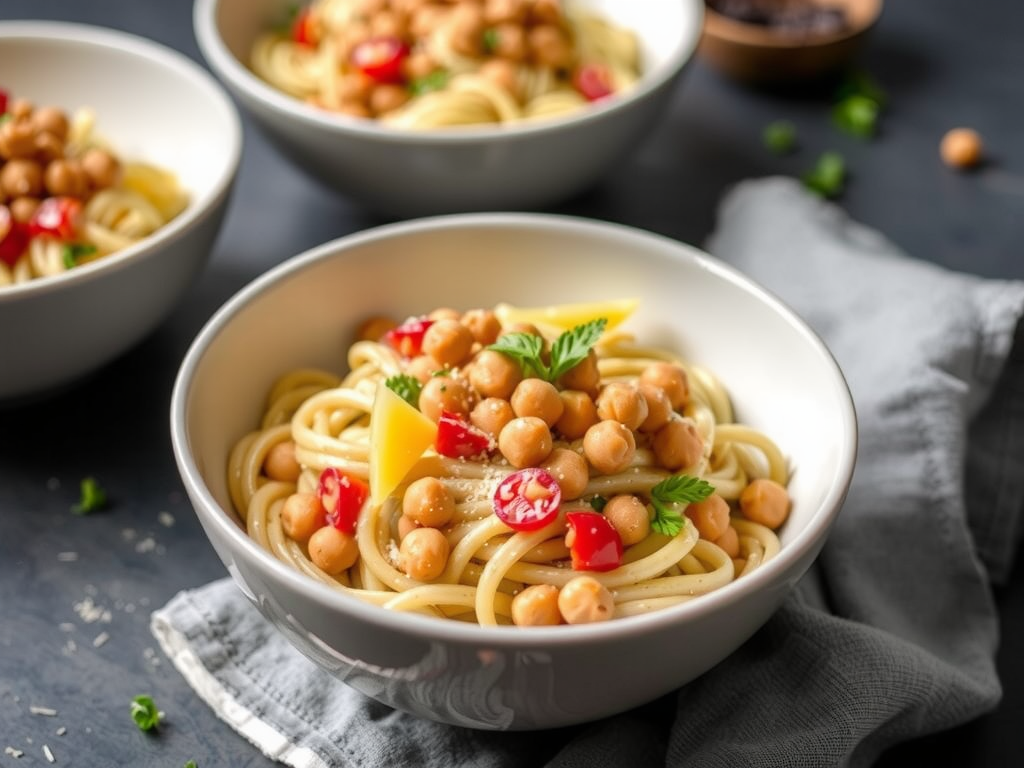 chickpea pasta recipes