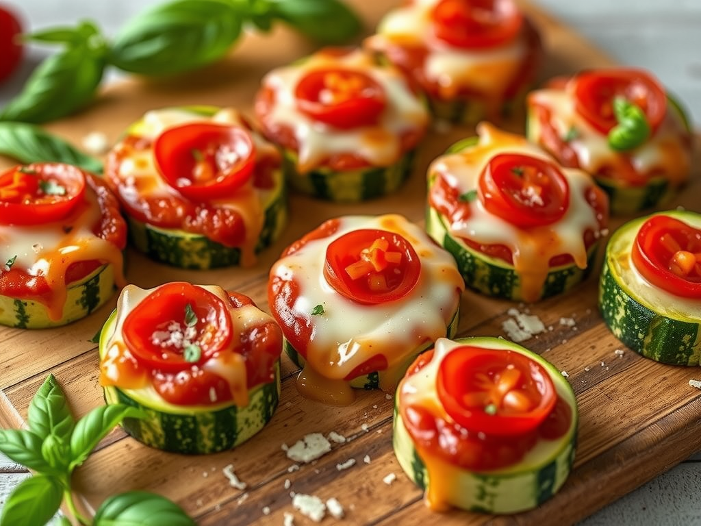 Zucchini Pizza Bites