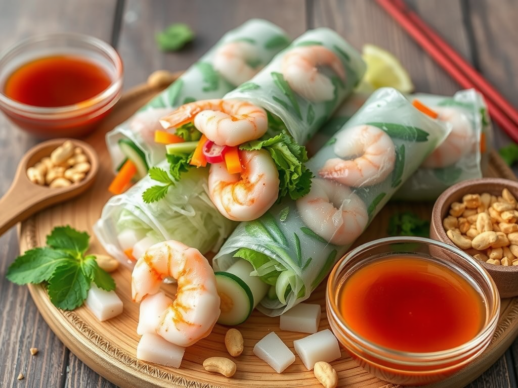 shrimp spring rolls recipes