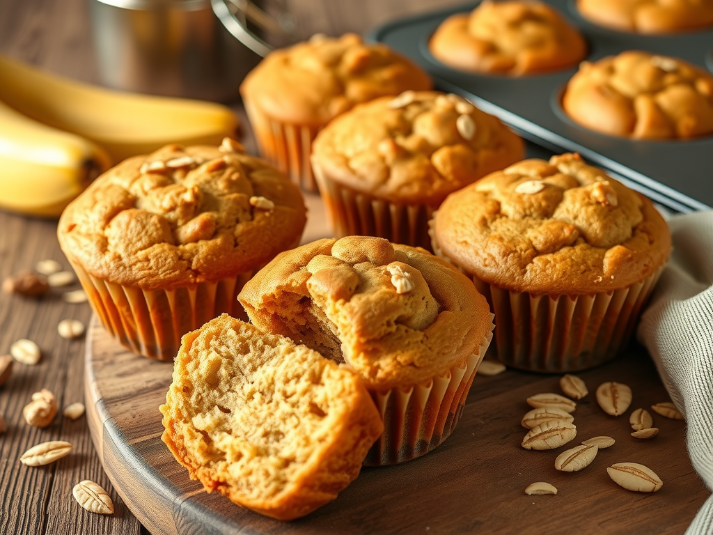 banana muffin recipe healthy