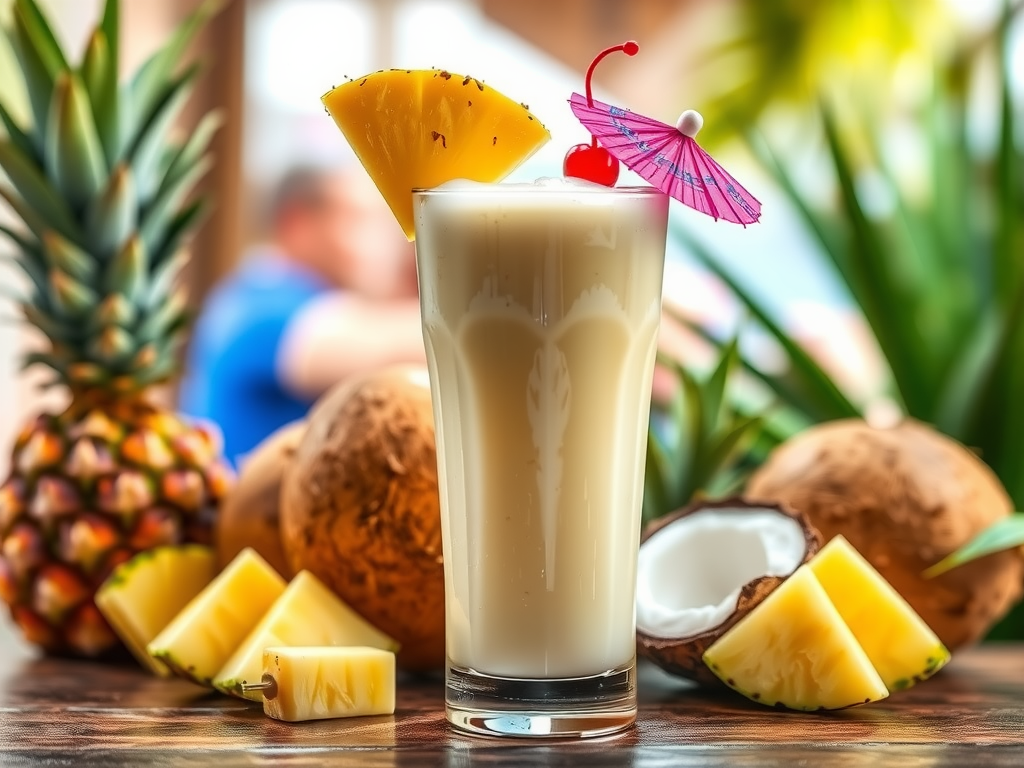 virgin pina colada recipe