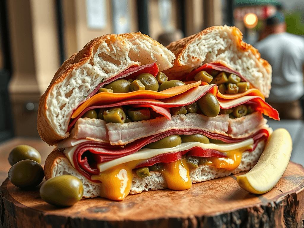 Muffaletta sandwich