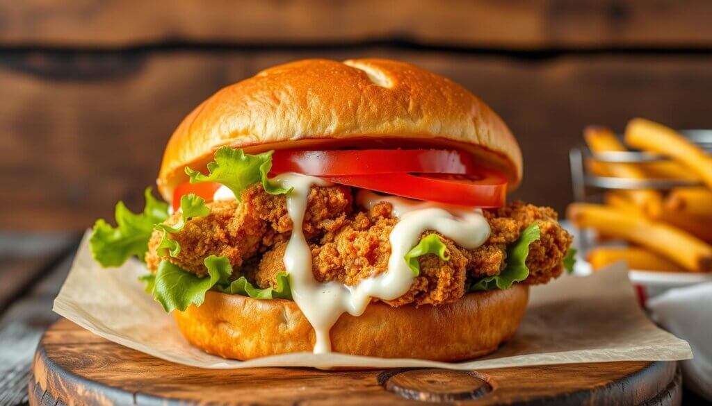 fried chicken sandwich recipe