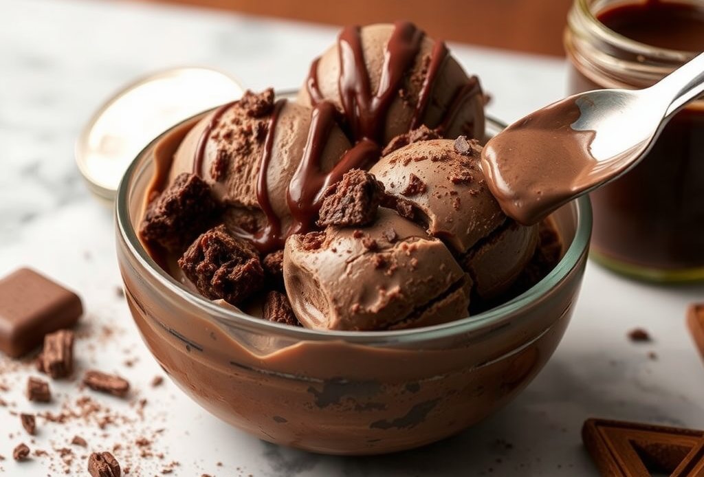 found in chocolate fudge brownie ice cream​​