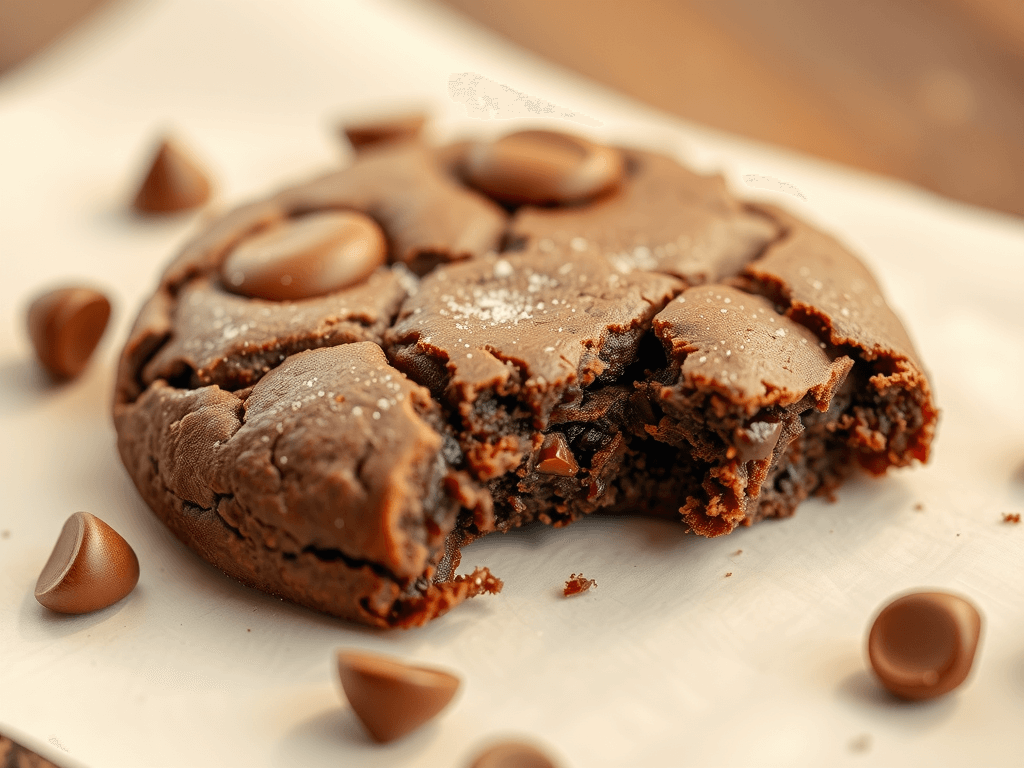  chocolate brownie cookie