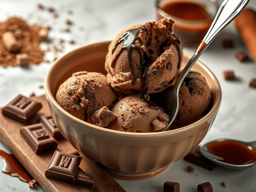 found in chocolate fudge brownie ice cream​​