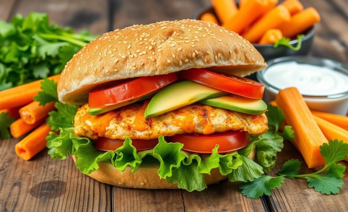 buffalo chicken sandwich recipe