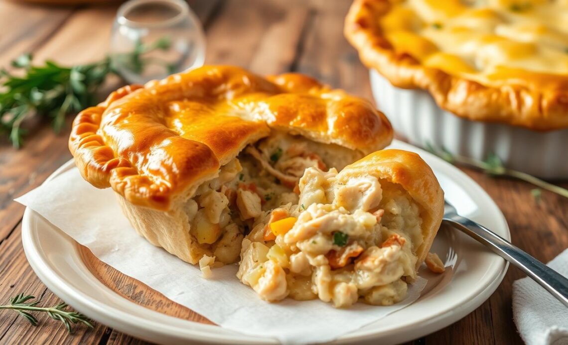 Easy Chicken Pot Pie with Cream of Chicken Soup