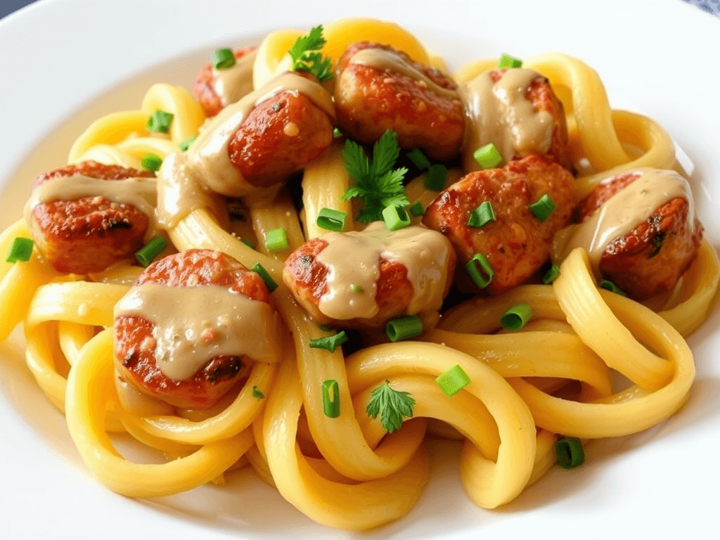 Chicken Sausage Cavatappi